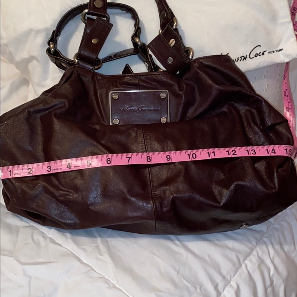 Kenneth Cole Chocolate Brown Bag - Picture 13 of 16